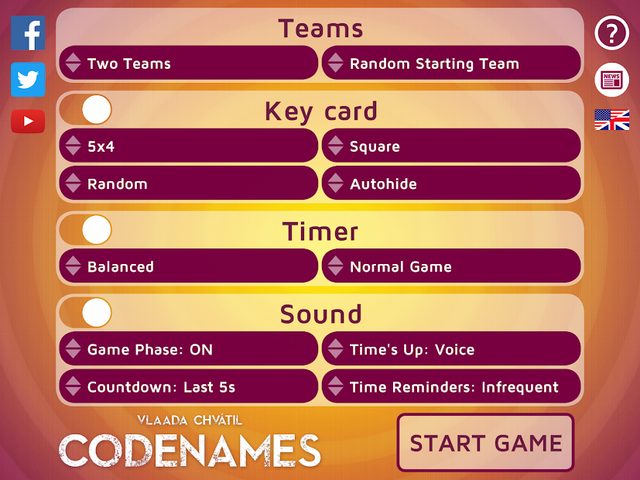 Screenshot 12: Codenames Gadget