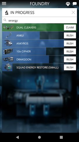 Screenshot 3: Warframe Companion