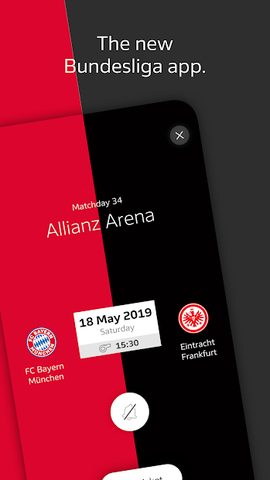 Screenshot 1: Bundesliga Official App