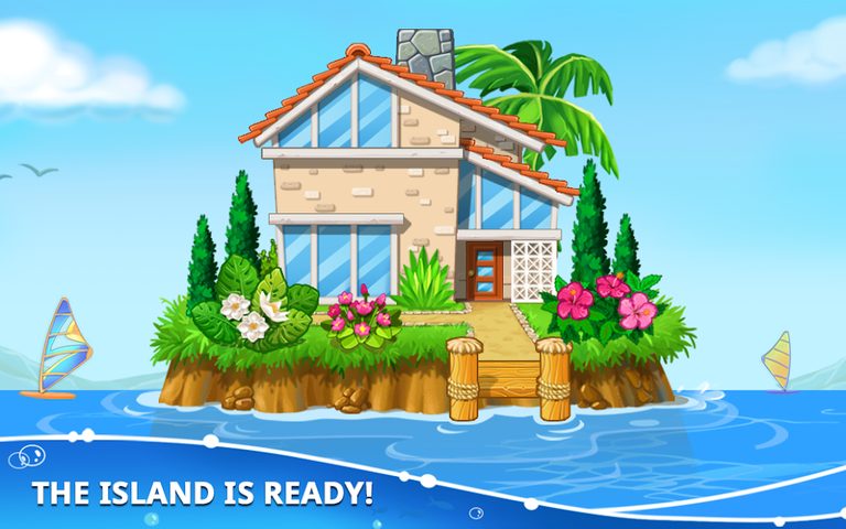 Screenshot 5: Island building. Build a house