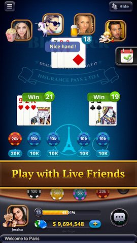 Screenshot 4: Blackjack