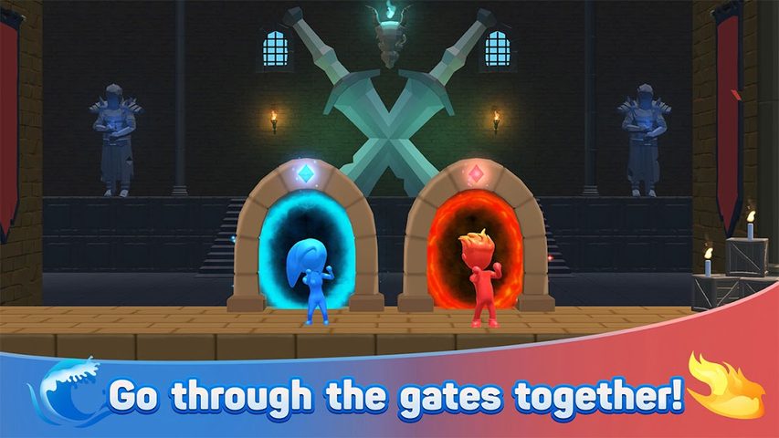 Screenshot 16: Water & Fire Stickman 3D