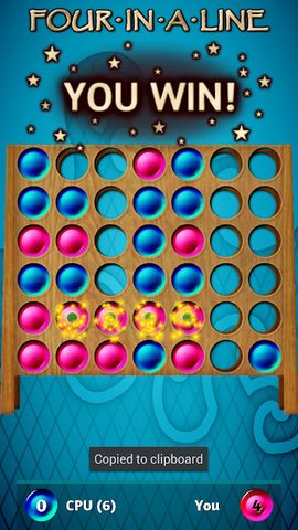 Screenshot 4: Four In A Line