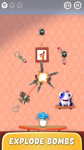 Screenshot 1: Boomby - Explosive puzzle
