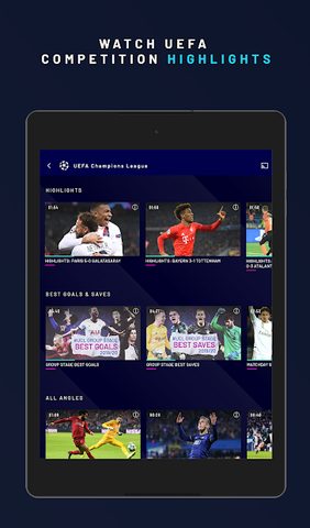 Screenshot 10: UEFA.tv Always Football. Always On.