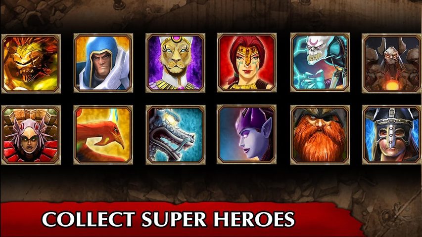 Screenshot 2: Legendary Heroes MOBA Offline