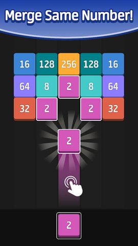 Screenshot 1: Number Block Shooter!