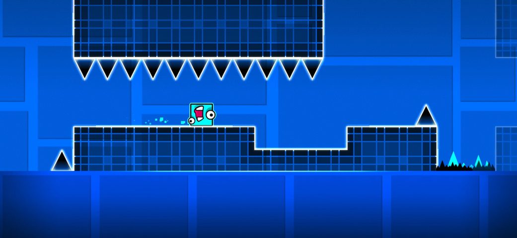 Screenshot 1: Geometry Dash Lite 4+