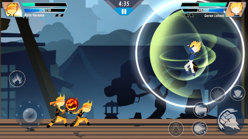 Screenshot 3: Stick Shadow Fighter - Supreme