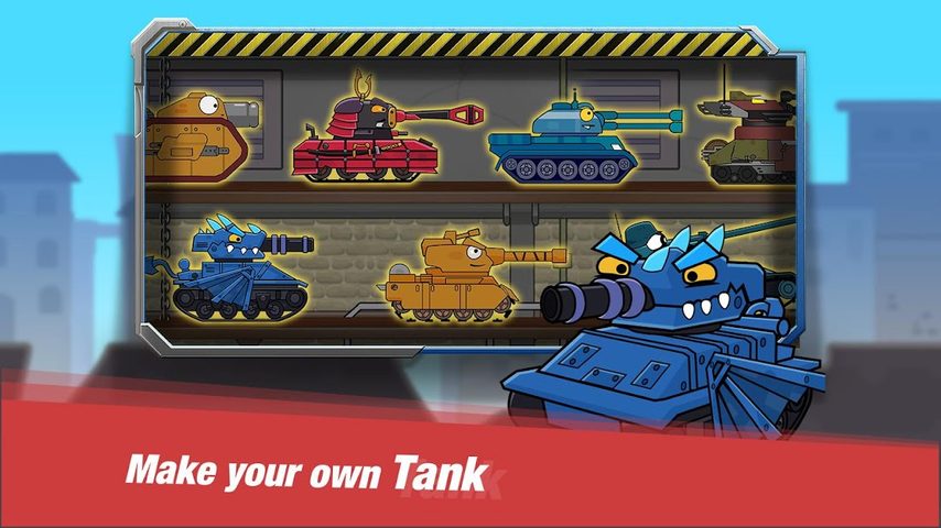 Screenshot 1: Tank Heroes - Tank Games， Tank
