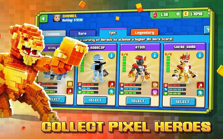 Screenshot 7: Super Pixel Heroes 2021