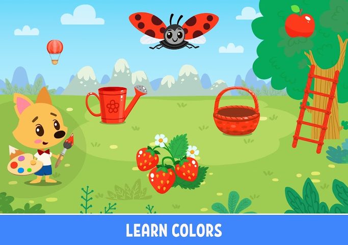 Screenshot 14: Learn colors and shapes, 123 numbers for kids!