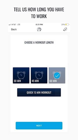 Screenshot 2: Pure Sweat Basketball Workouts