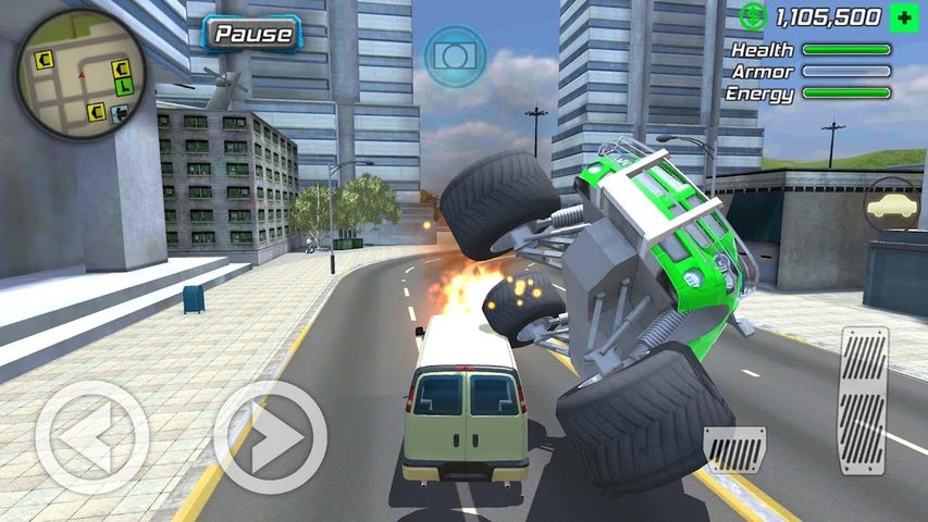 Screenshot 1: Grand Action Simulator - New Y