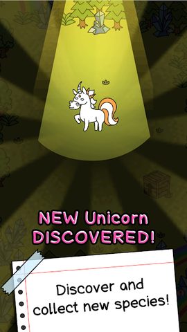 Screenshot 1: Unicorn Evolution: Idle Catch