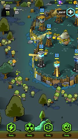 Screenshot 1: Zombie Towers