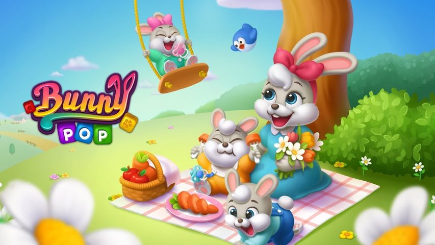 Screenshot 1: Bunny Pop Blast