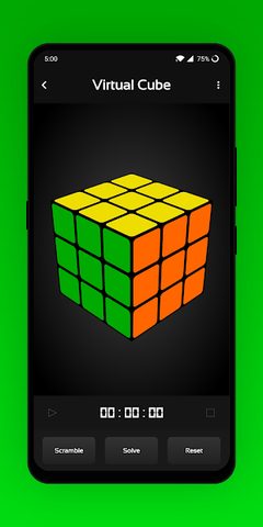 Screenshot 4: CubeX - Cube Solver, Virtual Cube and Timer