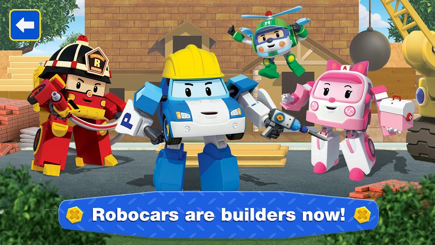 Screenshot 2: Robocar Poli: Builder for Kids