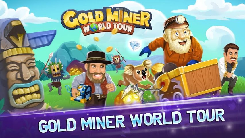 Screenshot 6: Gold Miner World Tour