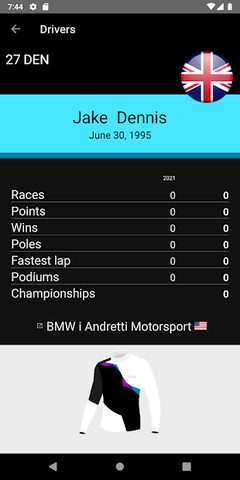 Screenshot 7: E Racing Calendar 2021