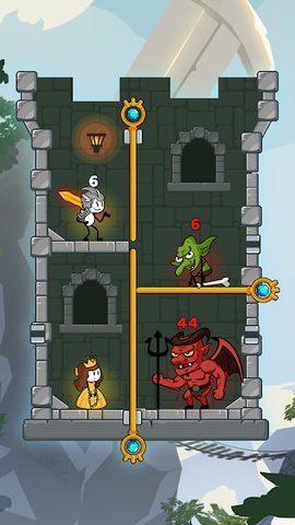 Screenshot 3: Stickman Legendary Knight: Pull Pin Level Up