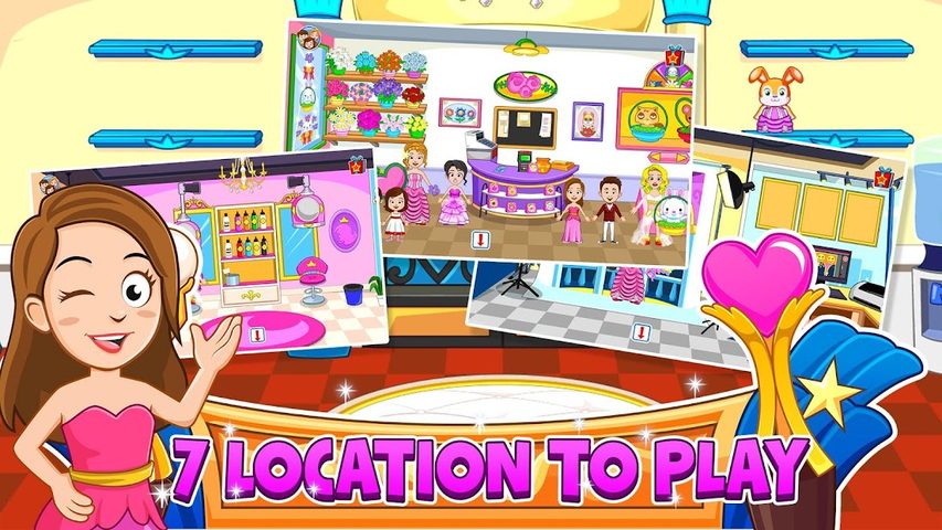 Screenshot 3: My Town : Beauty contest