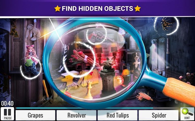 Screenshot 4: Hidden Objects Haunted House – Cursed Places