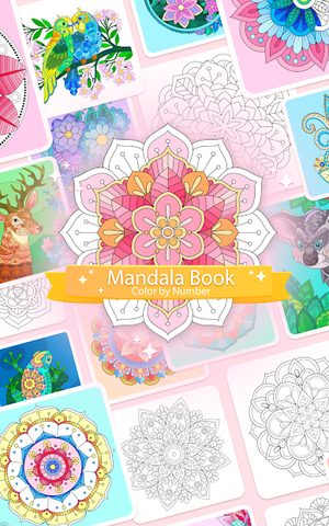 Screenshot 9: Color by Number – Mandala Book