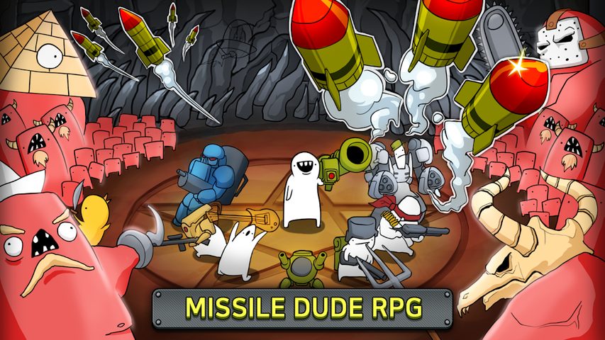 Screenshot 9: Missile Dude RPG : idle shot