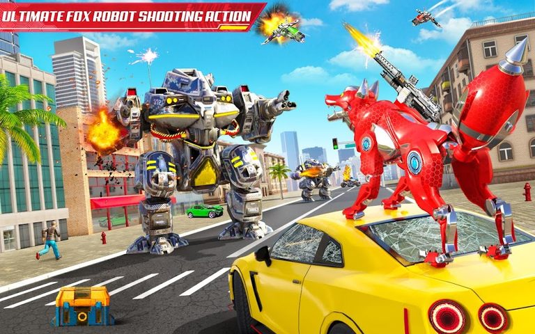 Screenshot 18: Fox Robot Transform Bike Game