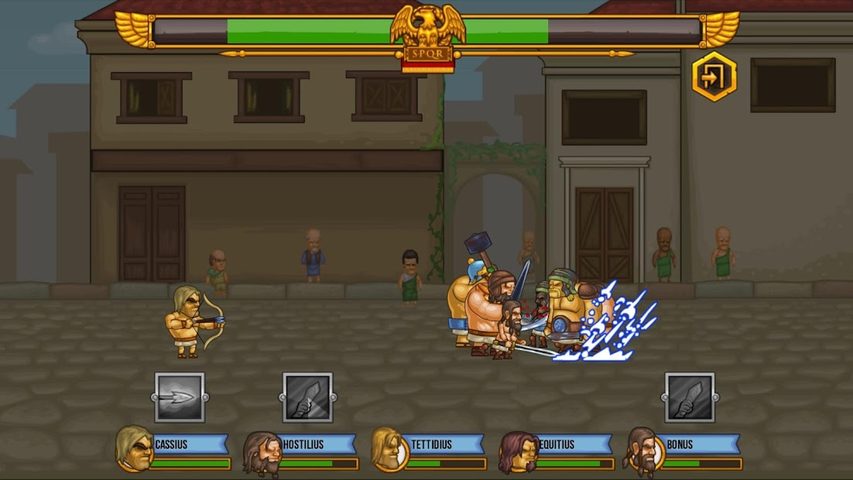 Screenshot 3: Gods Of Arena: Strategy Game