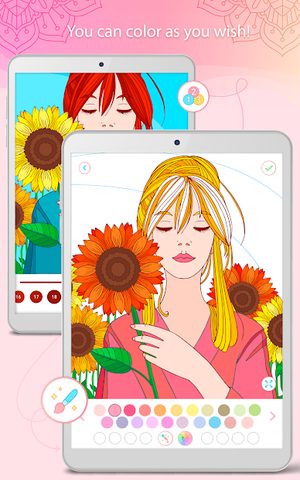 Screenshot 12: Color by Number – Mandala Book