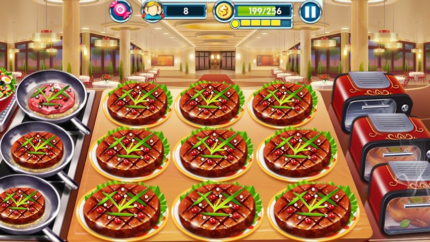 Screenshot 3: Cooking World Crazy Diner Mama