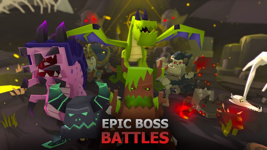Screenshot 2: Battle Flare - Fighting RPG