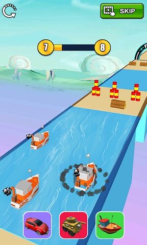 Screenshot 2: Epic Car Transform Race