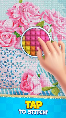 Screenshot 1: Cross-Stitch: Coloring Book