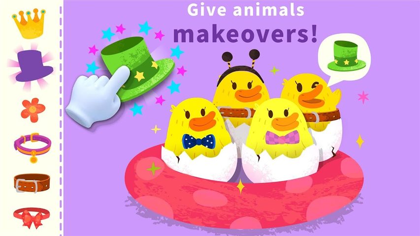 Screenshot 3: Baby Panda's Animal Farm