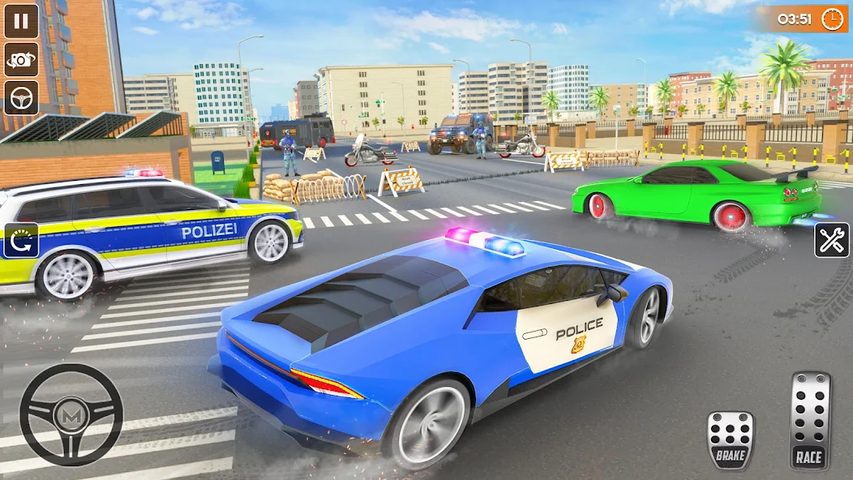 Screenshot 22: Police Car Game:Car Crash 3d