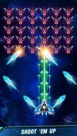 Screenshot 1: Space shooter - Galaxy attack