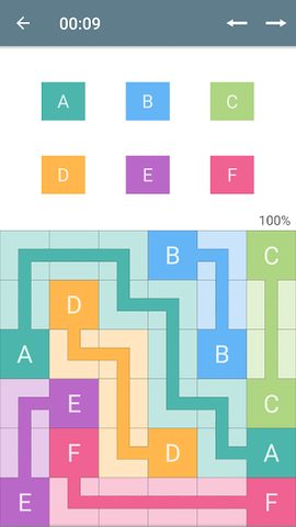 Screenshot 7: Color Pipes (Numberlink)