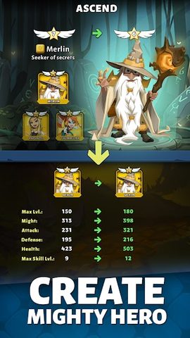 Screenshot 6: Fable Wars: Epic Puzzle RPG