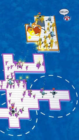 Screenshot 6: War of Rafts: Crazy Sea Battle