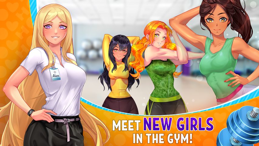 Screenshot 1: HOT GYM idle