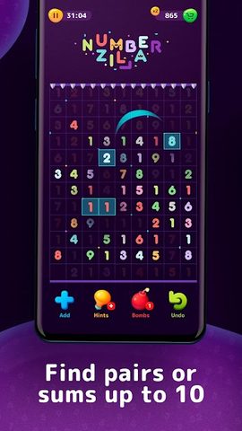 Screenshot 3: Numberzilla: Number Match Game