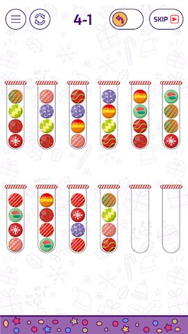 Screenshot 4: Bubble Sort Color Puzzle Game