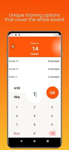 Screenshot 4: Dart Scores