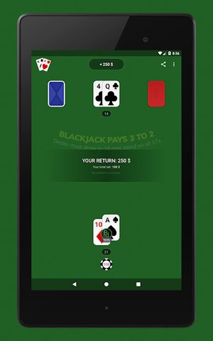 Screenshot 7: Blackjack