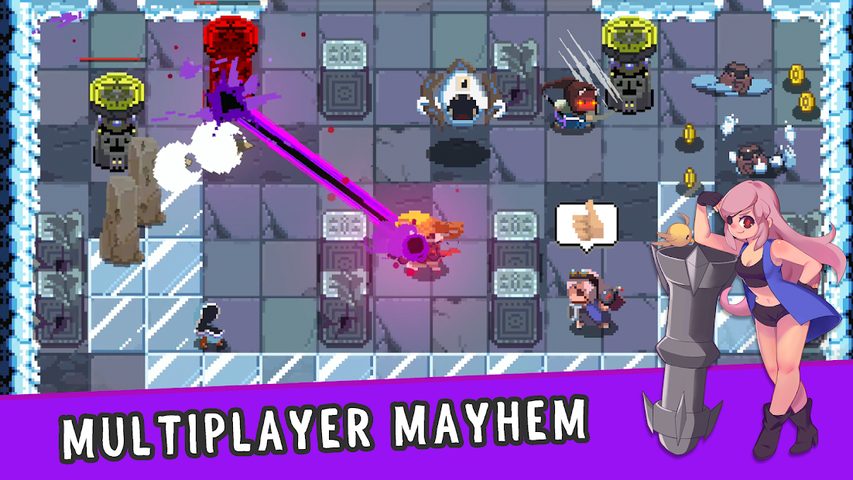 Screenshot 4: Elemental Dungeon - Roguelike Monster Adventure