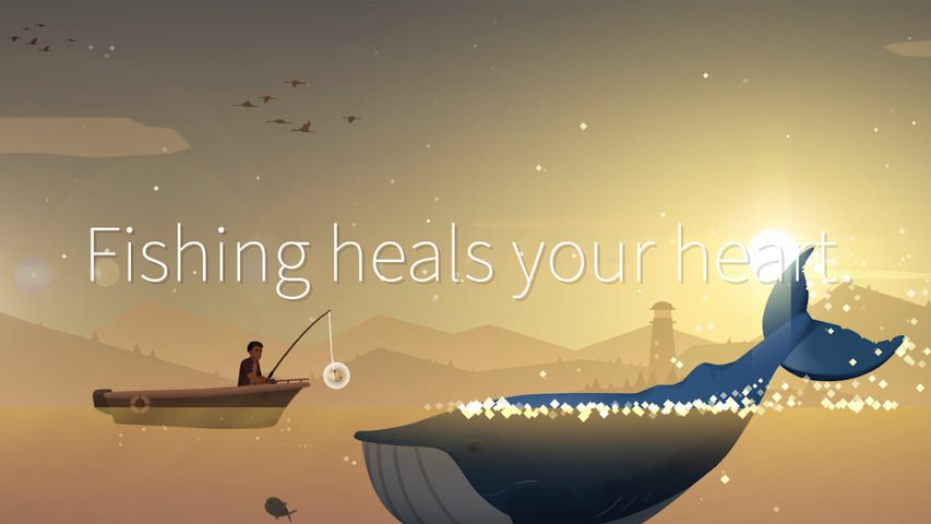 Screenshot 2: Fishing and Life